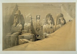 Der große Tempel von Abu Simbel