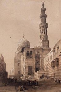 Grab von Sultan Qayt-bay im östlichen Friedhof oder Gräber der Kalifen, Kairo