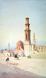 Grab der Kalifen, Kairo, um 1907 von David Roberts