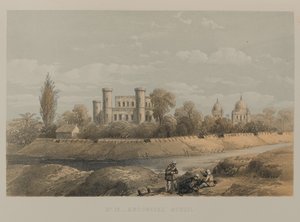 Khoorsyad Munzil, Lucknow von David Scott Lieutenant Colonel (after) Dodgson