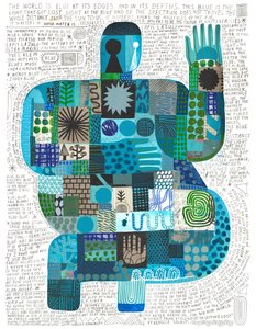 Blau an seinen Rändern von David Shillinglaw
