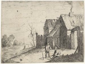 Zwei Bauern im Gespräch