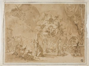 Szene von Hexerei und Teufelsanbetung von David Teniers the Younger