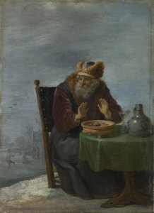 Winter aus der Serie Die vier Jahreszeiten, um 1644 von David Teniers the Younger