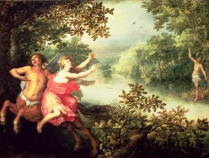 Herkules, Deianeira und der Zentaur Nessus, 1612