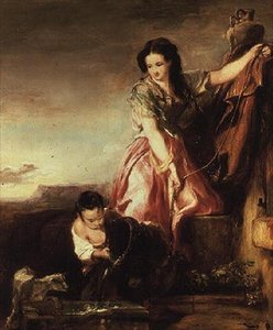 Sancho Panza in seiner Jugend von David Wilkie