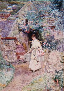 Die Milchmagd oder Ein altes Surrey Cottage