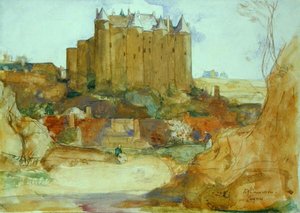 Luynes an der Loire von David Young Cameron