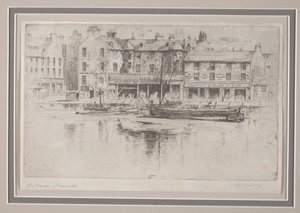 Alte Häuser, Greenock von David Young Cameron