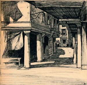 Venezianische Straße, 1900