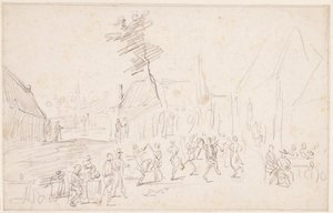 Eine Bauernhochzeit von David Teniers the Younger