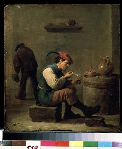 Ein Raucher, ca. 1630 von David Teniers the Younger