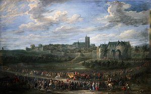 Einzug einer Prinzessin in Brüssel