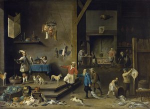 Küche von David Teniers the Younger