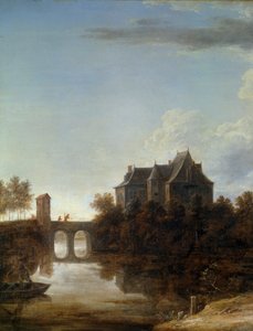 Das Schloss von Teniers in Perck in den Niederlanden