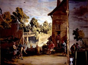 Das Boulespiel von David Teniers the Younger
