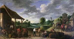 Die Weinlese von David Teniers the Younger