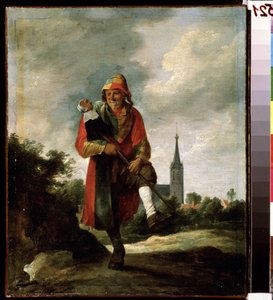 Ein Narr von David Teniers the Younger