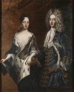 Friedrich IV., Herzog von Holstein-Gottorp und Herzogin Hedvig Sophia von David von Krafft