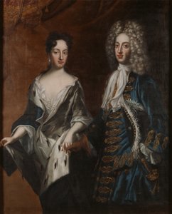 Friedrich IV. (1671-1702), Herzog von Holstein-Gottorp, und seine Gemahlin Hedvig Sophia (1681–1708), schwedische Prinzessin