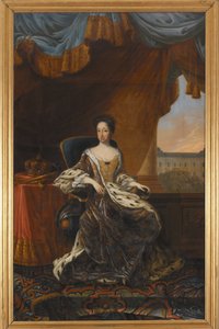 Hedvig Eleonora, 1636-1715, Königin von Schweden von David von Krafft