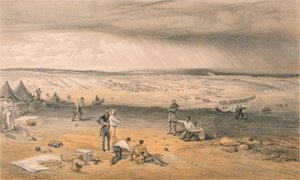 Lager der 3. Division, 9. Juli 1855
