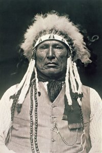 Wooden Leg, Krieger der Northern Cheyenne, der 1876 in der Schlacht am Little Bighorn kämpfte