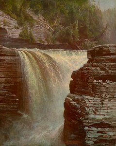 Trenton Falls in der Nähe von Utica, New York (1873)