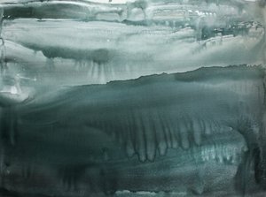 Tiefe Blaue Fluidität
