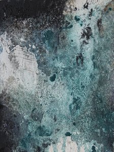 Gefrorene Teal Texturen
