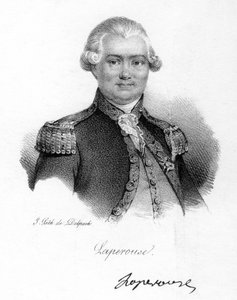 Comte de La Perouse, französischer Navigator, Astronom und Entdecker des 18. Jahrhunderts, um 1830 von Delpech