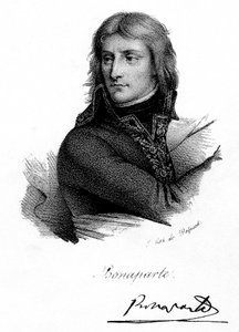 Napoleon Bonaparte als junger Mann, ca. 1790er, ca. 1830 von Delpech
