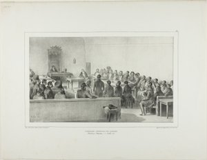 Generalversammlung der Bojaren, Bukarest, Walachei, 15. Juli 1837