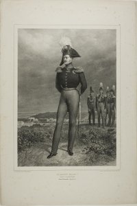 Seine Majestät Nikolaus I., Kaiser von ganz Russland, Camp Vosnessensk, 6. Oktober 1837 von Denis Auguste Marie Raffet
