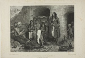 Zigeuner-Bergwohnung von Denis Auguste Marie Raffet