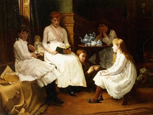 Ein Wintermärchen von Kobolden und Geistern, 1886 von Denis Miller Bunker