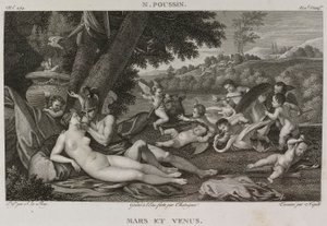Denis-Sébastien Leroy, Chataigner und Niquet - Mars und Venus, nach Nicolas Poussin - 1802-1815