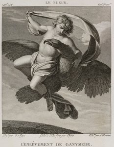 Die Entführung des Ganymed, nach Eustache Le Sueur von Denis Sebastien Leroy