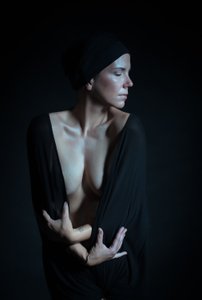 Nachdenkliche Frau