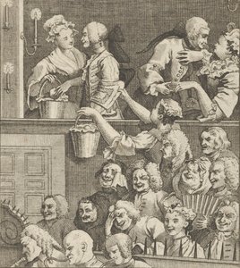 Das lachende Publikum von Dent