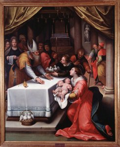 Darstellung Jesu im Tempel von Denys Calvaert or Calvart