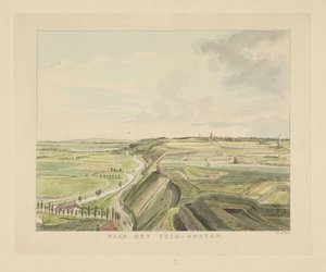 Ansicht der Landschaft südöstlich von Nijmegen