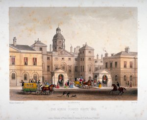 Horse Guards, Westminster, London, 1854 von Deroy