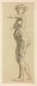 Studie einer weiblichen Figur