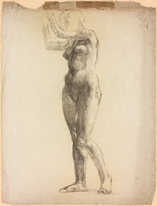 Studie einer weiblichen Figur von Derwent Lees
