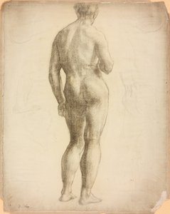 Studie einer männlichen Figur von Derwent Lees