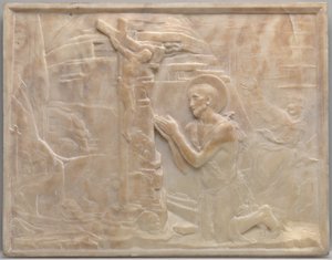 Heiliger Hieronymus in der Wüste, ca. 1461 von Desiderio da Settignano