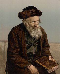 Ein Israelit, Jerusalem, Heiliges Land, ca. 1890-ca. 1900