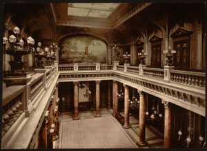 Casinoeingang, Atrium, Monte Carlo, Riviera von Detroit Publishing Co.