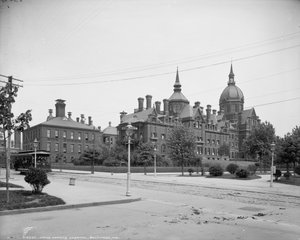 Johns Hopkins Hospital, Baltimore, Md., ca. 1903 von Detroit Publishing Co.